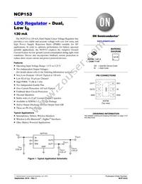 NCP153MX330180TCG Datasheet Cover