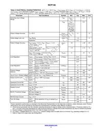 NCP156AAFCT105280T2G Datasheet Page 3