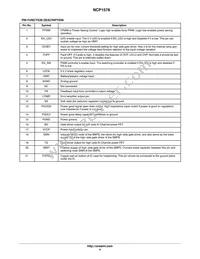 NCP1578MNR2G Datasheet Page 4