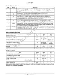 NCP1580DR2G Datasheet Page 3