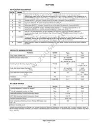 NCP1586DR2G Datasheet Page 3