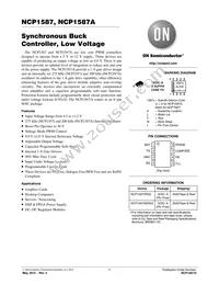 NCP1587DR2G Datasheet Cover