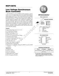 NCP1587GDR2G Datasheet Cover