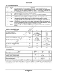 NCP1587GDR2G Datasheet Page 3