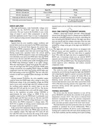 NCP1592PAR2G Datasheet Page 17