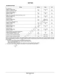 NCP1603D100R2G Datasheet Page 5