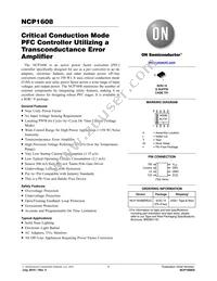 NCP1608BDR2G Datasheet Cover