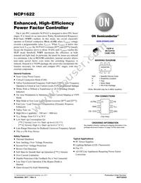 NCP1622BCCSNT1G Datasheet Cover
