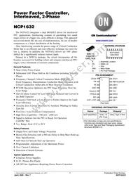 NCP1632DR2G Datasheet Cover