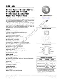 NCP1654BP65G Datasheet Cover