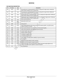 NCP2704FCCT1G Datasheet Page 3
