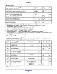 NCP2817BFCCT2G Datasheet Page 3