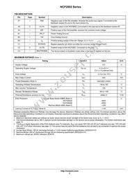 NCP2892BFCT2G Datasheet Page 3