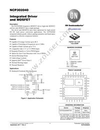 NCP302040MNTWG Datasheet Cover