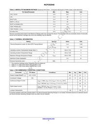 NCP302040MNTWG Datasheet Page 3