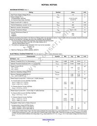NCP305LSQ49T1 Datasheet Page 2