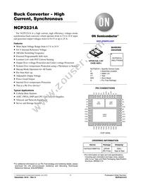 NCP3231AMNTXG Datasheet Cover