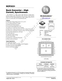 NCP3231MNTXG Datasheet Cover