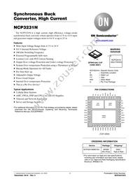 NCP3231NMNTXG Datasheet Cover