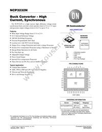 NCP3232NMNTXG Datasheet Cover