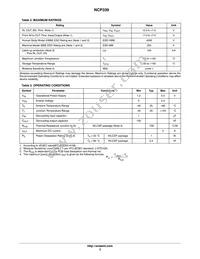 NCP339AFCT2G Datasheet Page 3