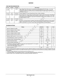 NCP391FCCADT2G Datasheet Page 3