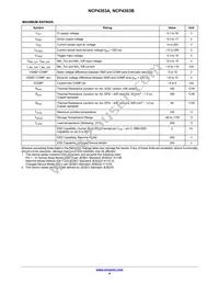 NCP4303BDR2G Datasheet Page 4