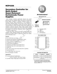 NCP4326DR2G Datasheet Cover