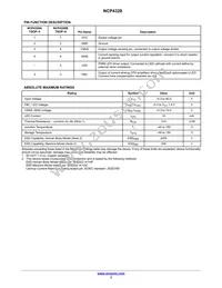 NCP4328BSNT1G Datasheet Page 3