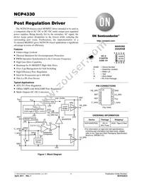 NCP4330DR2G Datasheet Cover