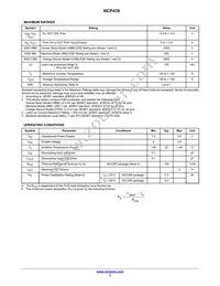 NCP439FCT2G Datasheet Page 3