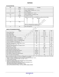 NCP4543IMN5RG-A Datasheet Page 2