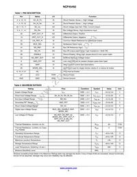 NCP45492XMNTWG Datasheet Page 2