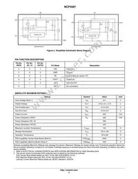 NCP4587DSN33T1G Datasheet Page 2