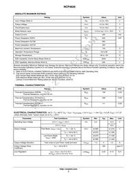 NCP4626HSN050T1G Datasheet Page 3