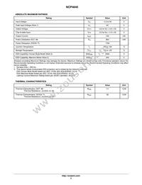 NCP4640H080T1G Datasheet Page 3