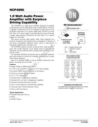 NCP4896FCT1G Datasheet Cover