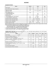 NCP5007SNT1 Datasheet Page 4