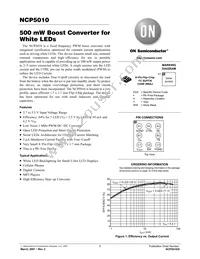 NCP5010FCT1G Datasheet Cover