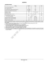 NCP5010FCT1G Datasheet Page 3