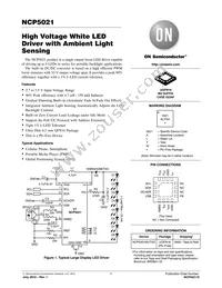 NCP5021MUTXG Datasheet Cover