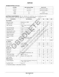 NCP5162DR2 Datasheet Page 3