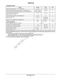 NCP5214AMNR2G Datasheet Page 5