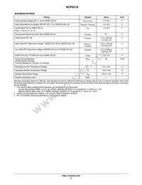 NCP5218MNR2G Datasheet Page 5