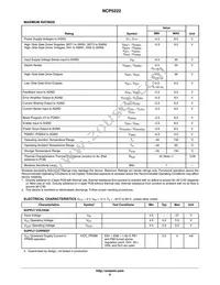 NCP5222MNR2G Datasheet Page 6