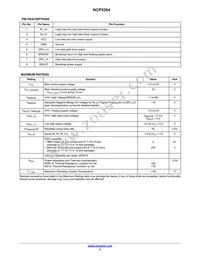 NCP5304PG Datasheet Page 3