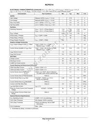 NCP5314FTR2G Datasheet Page 7