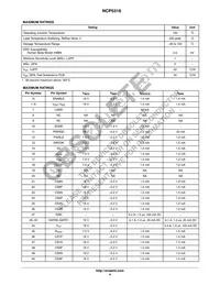 NCP5316MNR2 Datasheet Page 4