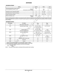 NCP5359AMNR2G Datasheet Page 4