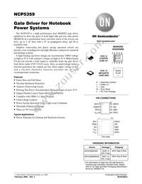 NCP5359DR2G Datasheet Cover